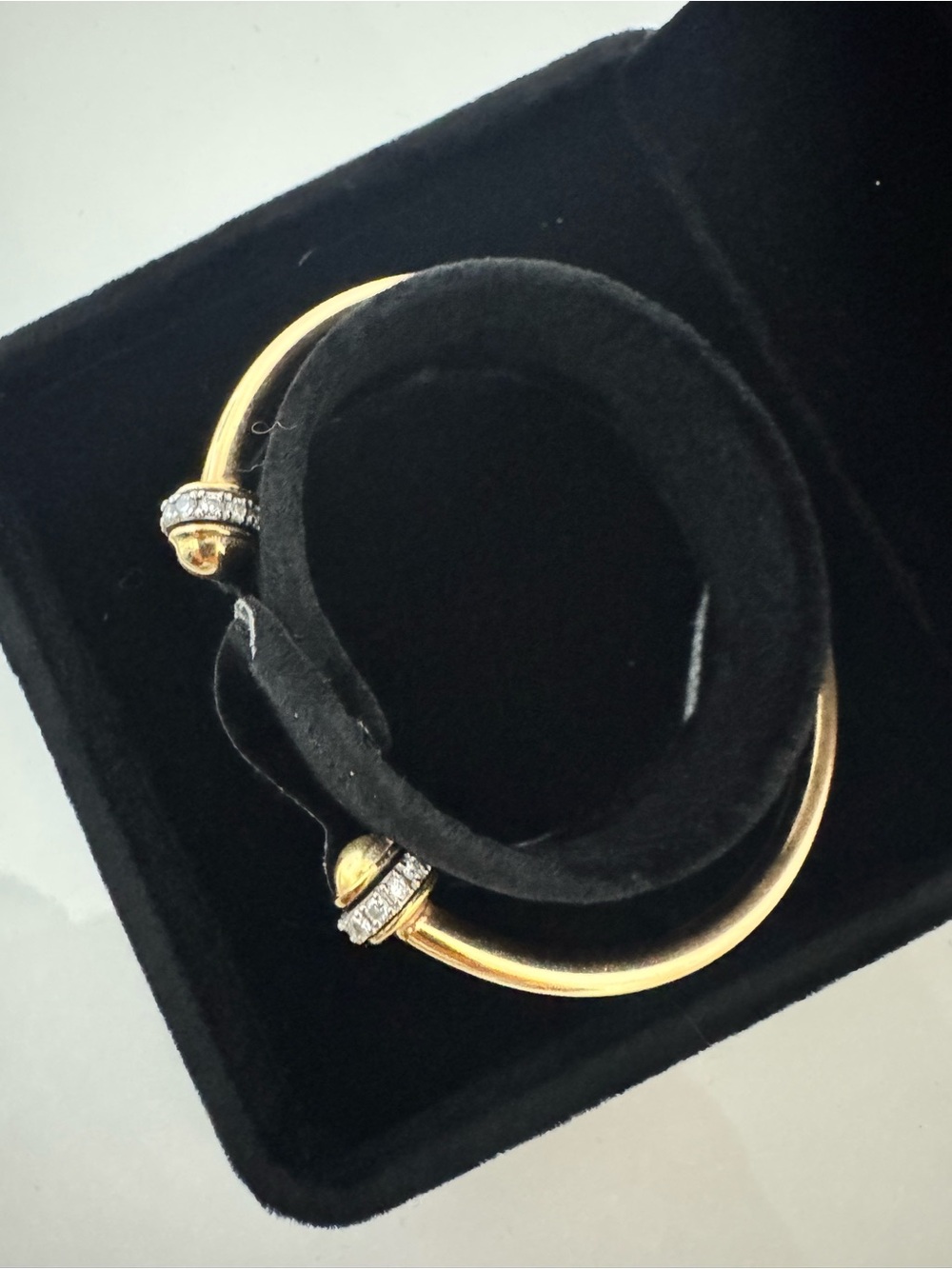 18K Rose Gold & Genuine Swiss Diamond Piaget-Inspired Bracelet